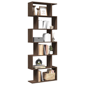 Raumteiler Bücherregal Braun Eiche 193cm