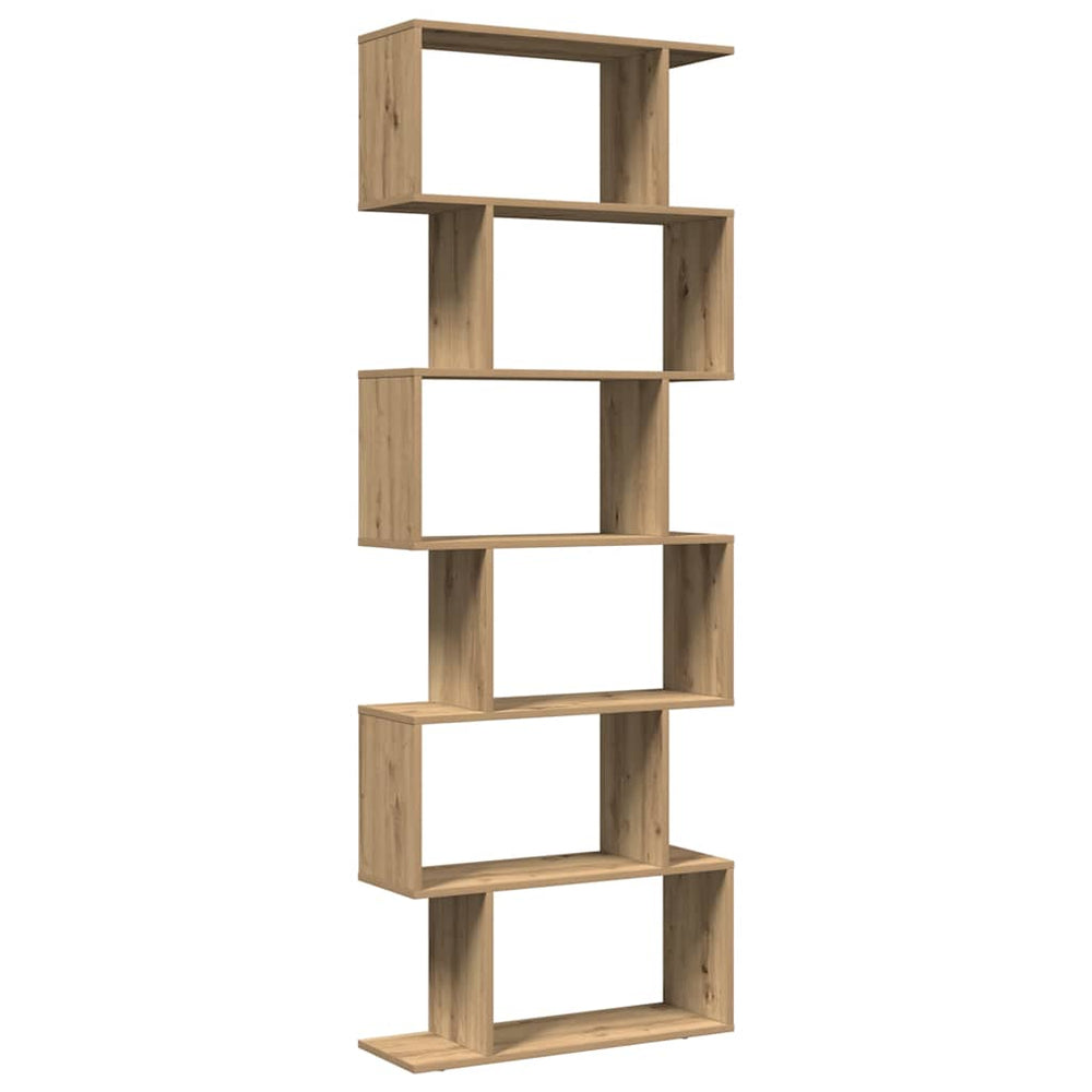 Raumteiler Bücherregal Artisan-Eiche 70x24x193 cm