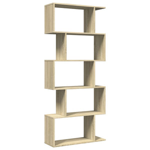 Sonoma Eiche Raumteiler Bücherregal 70x24x161 cm