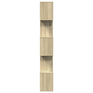 Sonoma Eiche Raumteiler Bücherregal 70x24x161 cm