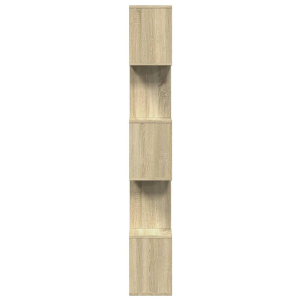 Sonoma Eiche Raumteiler Bücherregal 70x24x161 cm