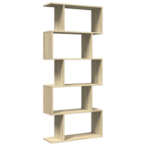 Sonoma Eiche Raumteiler Bücherregal 70x24x161 cm