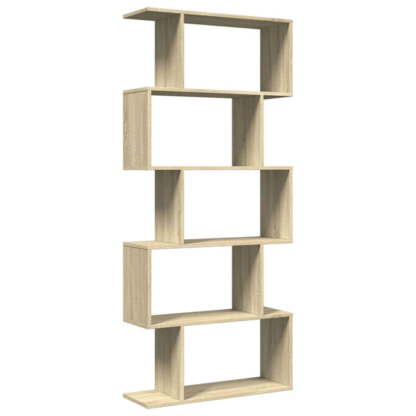 Sonoma Eiche Raumteiler Bücherregal 70x24x161 cm