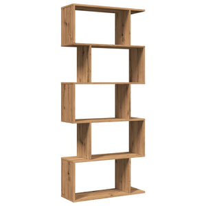 Raumteiler Bücherregal Artisan Eiche 70x24x161 cm