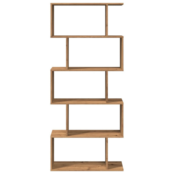 Raumteiler Bücherregal Artisan Eiche 70x24x161 cm