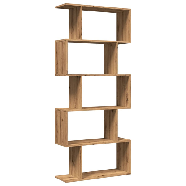Raumteiler Bücherregal Artisan Eiche 70x24x161 cm