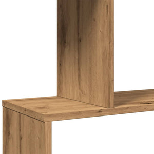 Raumteiler Bücherregal Artisan Eiche 70x24x161 cm