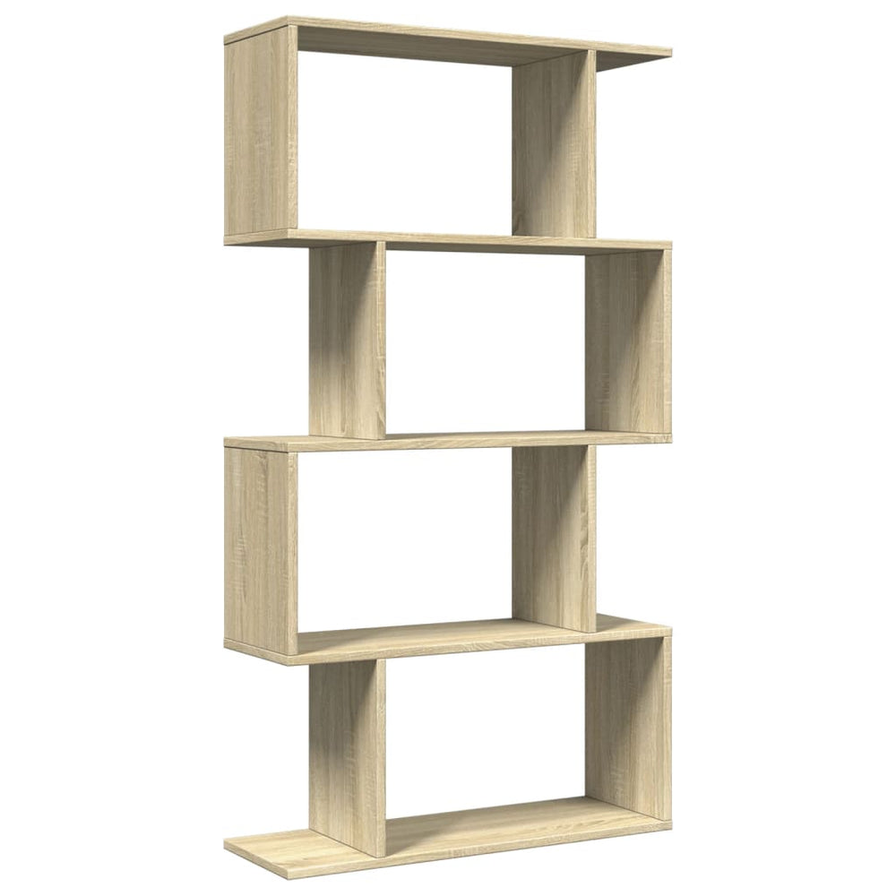 Raumteiler Bücherregal Sonoma Eiche 70x129 cm