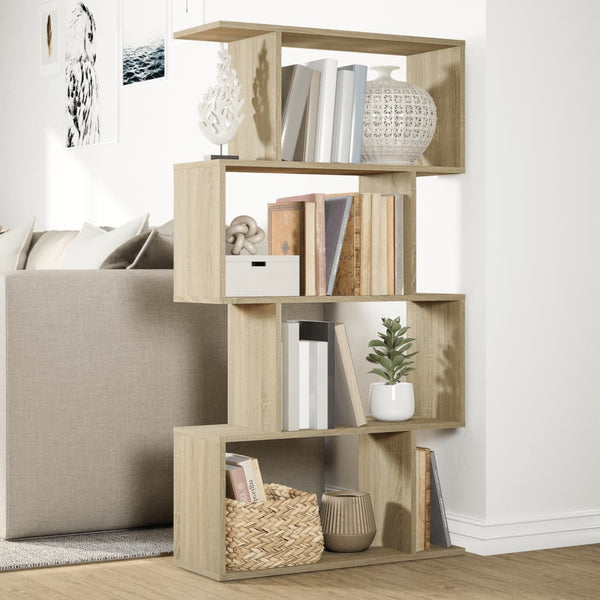 Raumteiler Bücherregal Sonoma Eiche 70x129 cm