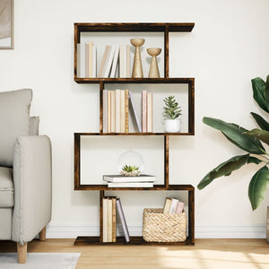 Raumteiler Bücherregal Räuchereiche 70x129 cm