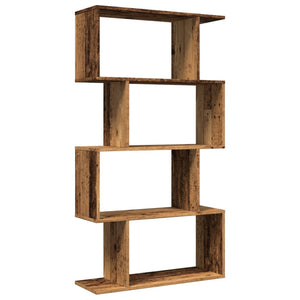 Raumteiler Bücherregal Altholz 70x24x129 cm