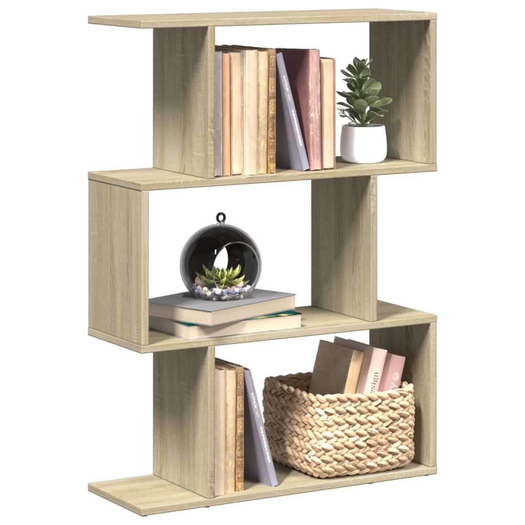 Raumteiler Bücherregal Sonoma Eiche 70x97 cm