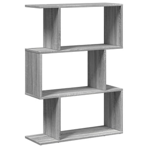 Raumteiler Bücherregal Grau Sonoma 70x97 cm
