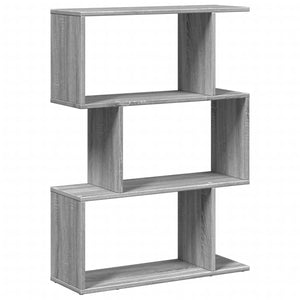 Raumteiler Bücherregal Grau Sonoma 70x97 cm