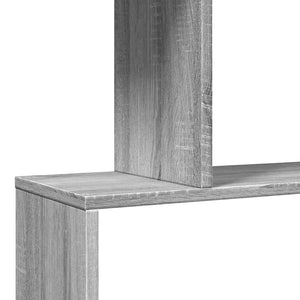 Raumteiler Bücherregal Grau Sonoma 70x97 cm