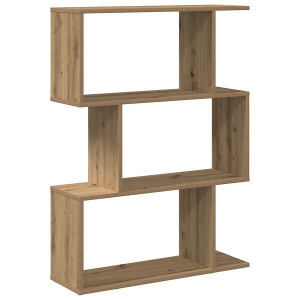 Raumteiler Bücherregal Artisan Eiche 70x97cm
