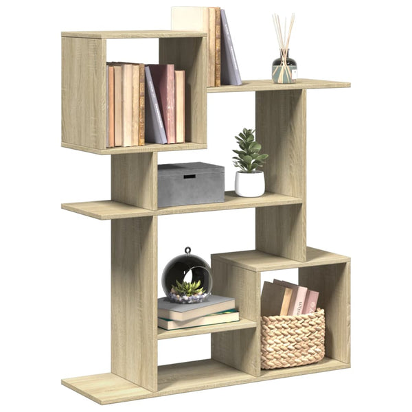 Sonoma Eiche Raumteiler Bücherregal