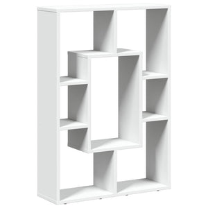 Bücherregal Weiß, 63x20x90 cm