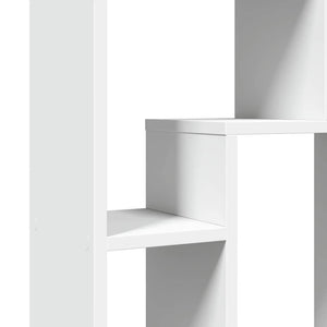 Bücherregal Weiß, 63x20x90 cm