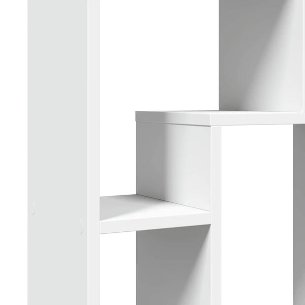 Bücherregal Weiß, 63x20x90 cm