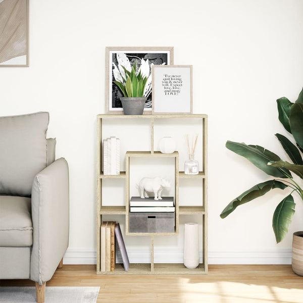 Bücherregal Sonoma Eiche 63x90 cm