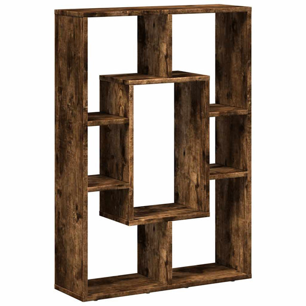 Bücherregal Räuchereiche 63x20x90 cm