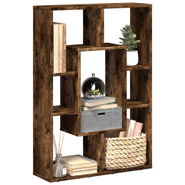 Bücherregal Räuchereiche 63x20x90 cm