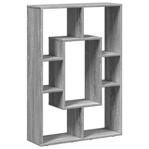Bücherregal Grau Sonoma 63x90 cm