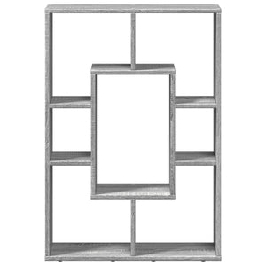 Bücherregal Grau Sonoma 63x90 cm