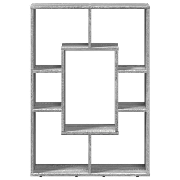 Bücherregal Grau Sonoma 63x90 cm
