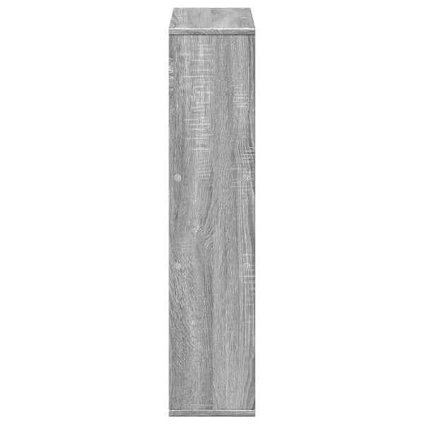 Bücherregal Grau Sonoma 63x90 cm