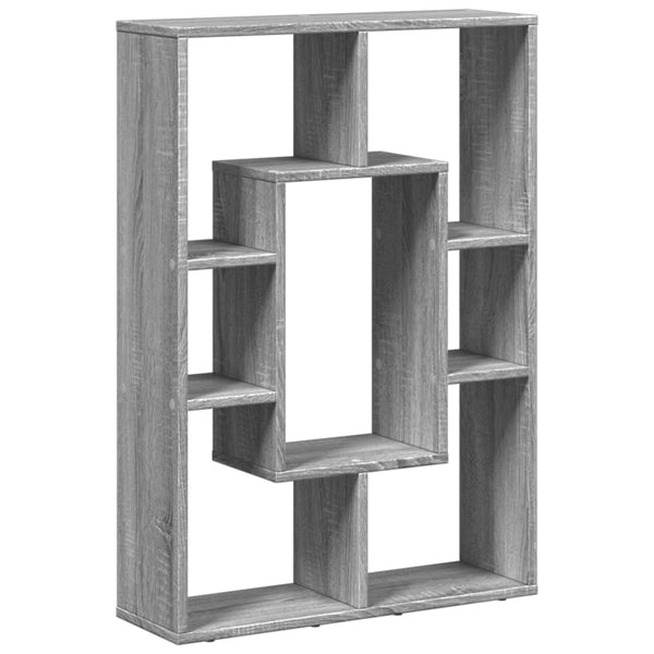 Bücherregal Grau Sonoma 63x90 cm