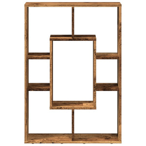 Bücherregal Altholz-Optik 63x20x90 cm