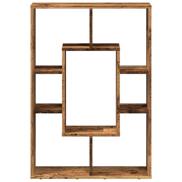 Bücherregal Altholz-Optik 63x20x90 cm