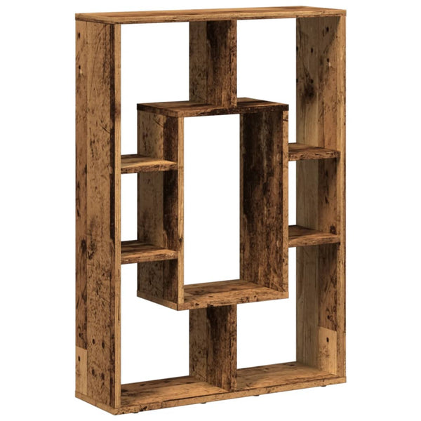 Bücherregal Altholz-Optik 63x20x90 cm