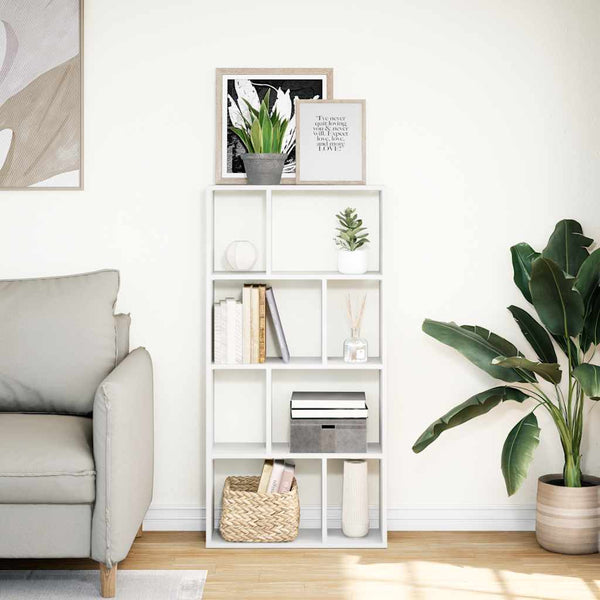 Weißes Bücherregal 60x20x120,5 cm