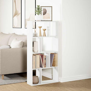 Weißes Bücherregal 60x20x120,5 cm