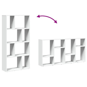 Weißes Bücherregal 60x20x120,5 cm