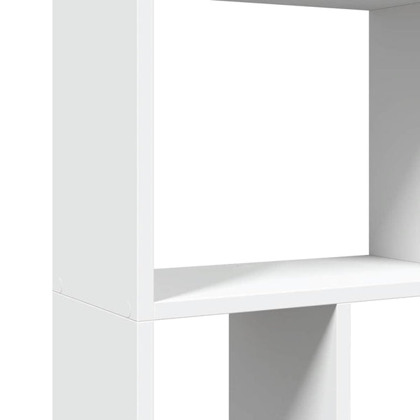 Weißes Bücherregal 60x20x120,5 cm