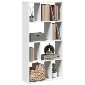 Weißes Bücherregal 60x20x120,5 cm