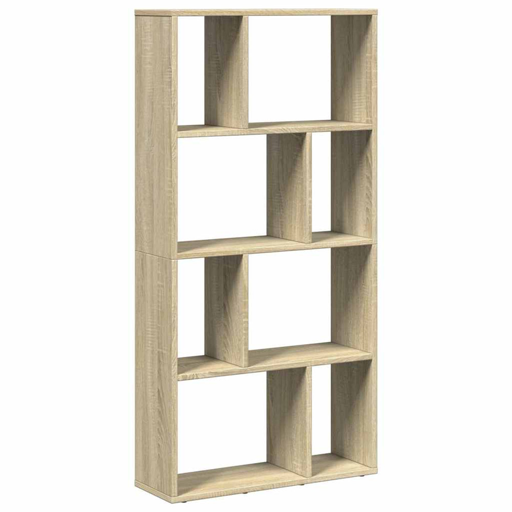 vidaXL Bookshelf Sonoma Oak 60x20x120.5 cm Engineered Wood