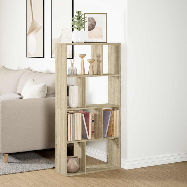 Bücherregal Sonoma Eiche 60x20x120,5 cm