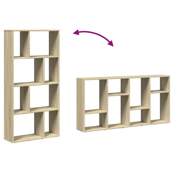 Bücherregal Sonoma Eiche 60x20x120,5 cm
