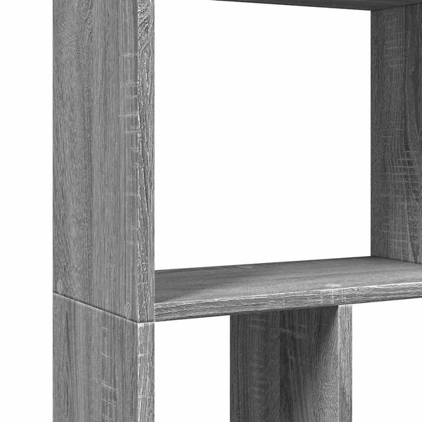 Bücherregal Grau Sonoma 60x20x120,5 cm