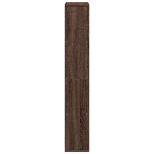 Bücherregal Braun Eichenoptik 60x20x120,5 cm