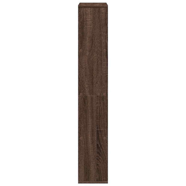 Bücherregal Braun Eichenoptik 60x20x120,5 cm
