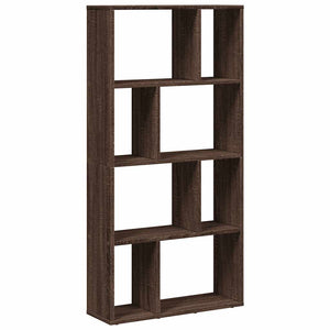 Bücherregal Braun Eichenoptik 60x20x120,5 cm