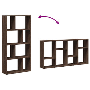 Bücherregal Braun Eichenoptik 60x20x120,5 cm