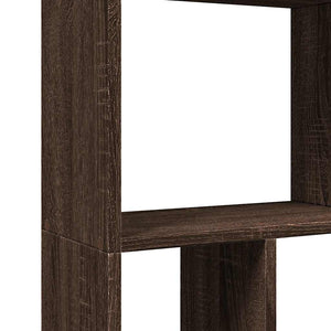 Bücherregal Braun Eichenoptik 60x20x120,5 cm