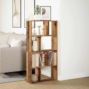 Bücherregal Altholz-Optik 60x20x120,5 cm